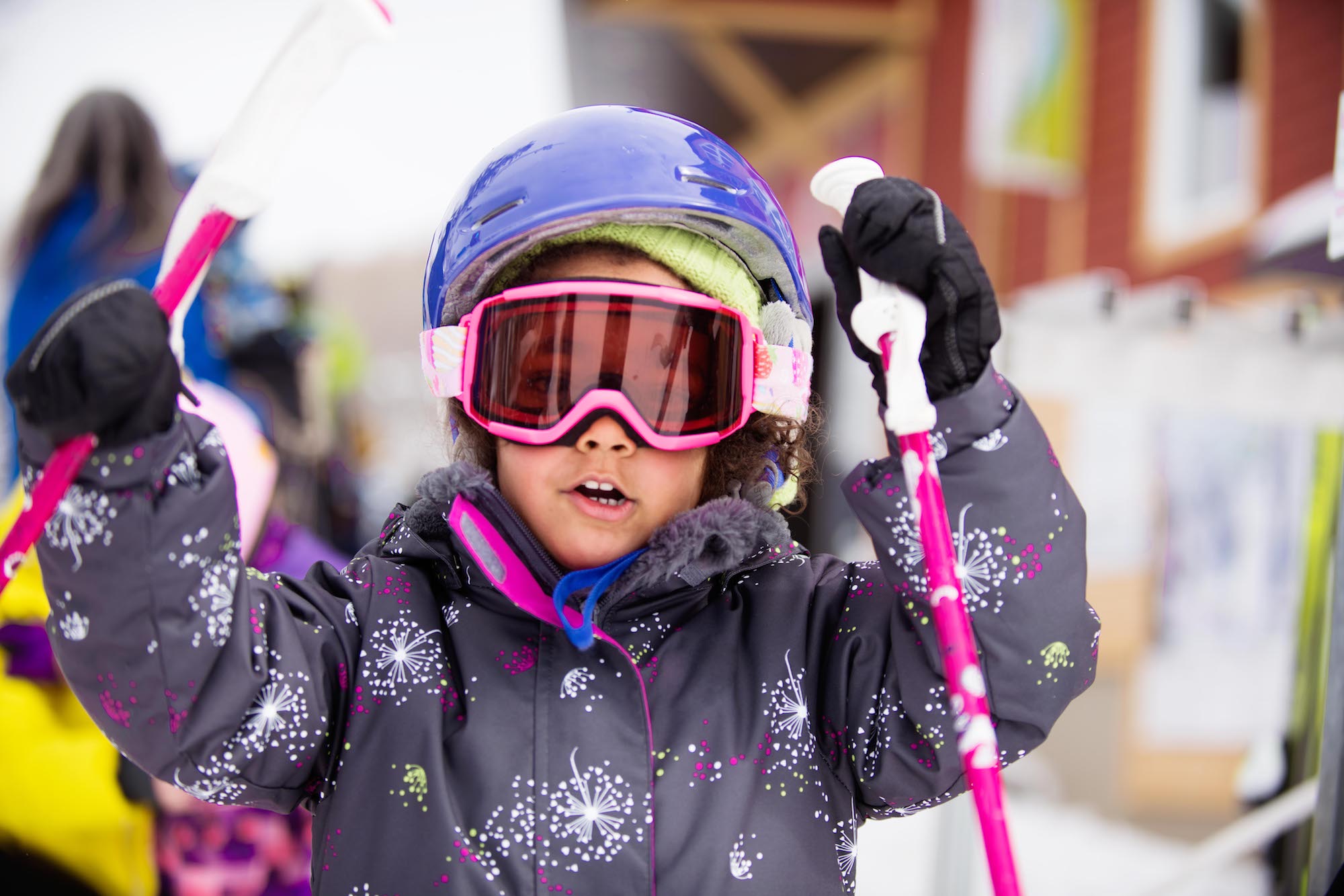 Les masques de ski pour enfant